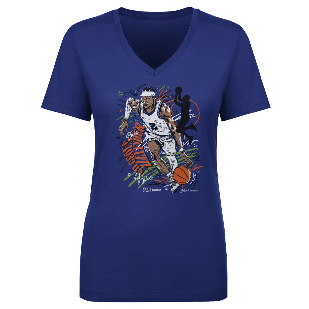 Shai Gilgeous-Alexander Oklahoma City Scribble WHT sold by 500 Level product image thumbnail 3