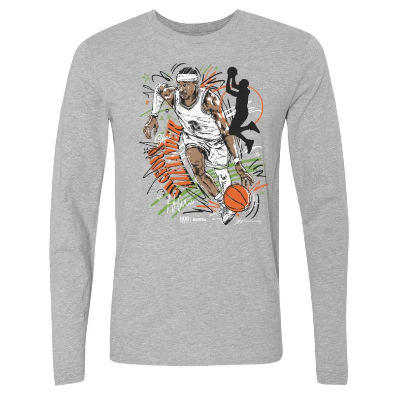 Shai Gilgeous-Alexander Oklahoma City Scribble WHT sold by 500 Level