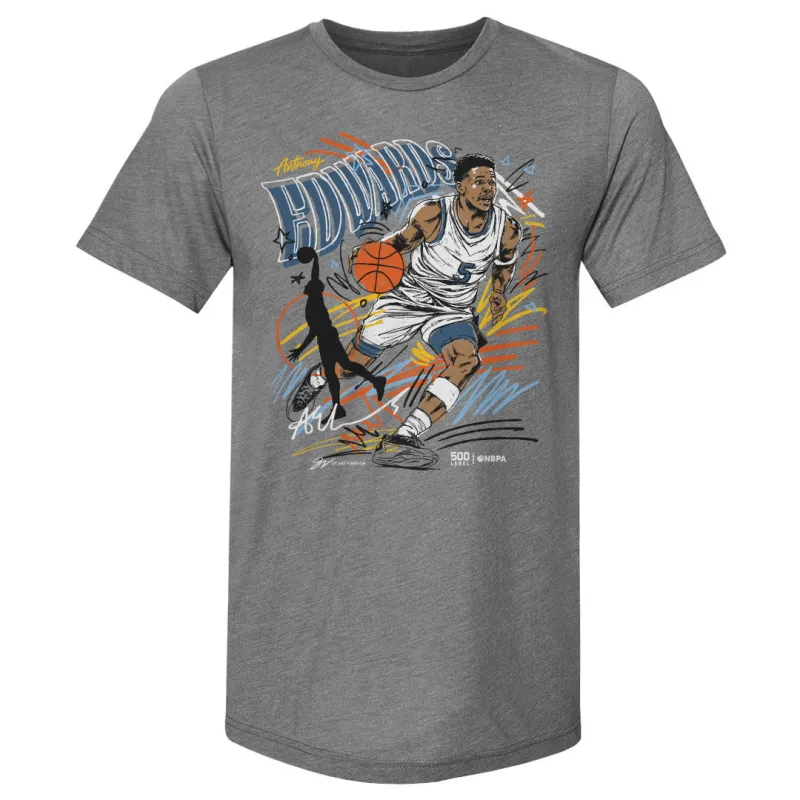 Anthony Edwards Minnesota Scribble WHT sold by 500 Level