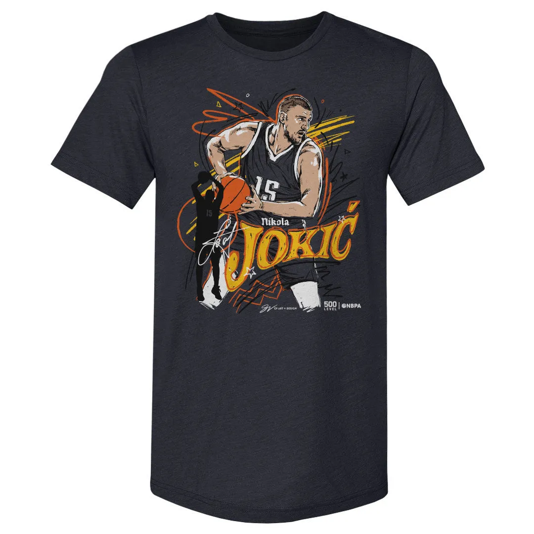 Nikola Jokic Denver Scribble WHT sold by 500 Level product image thumbnail 3
