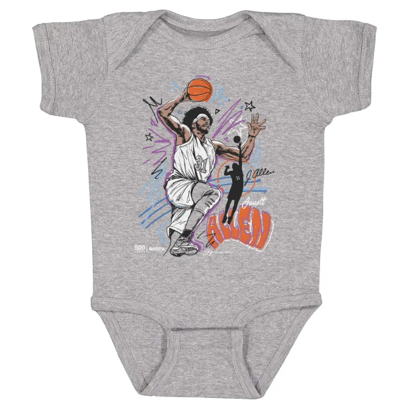 Jarrett Allen Cleveland Scribble WHT sold by 500 Level