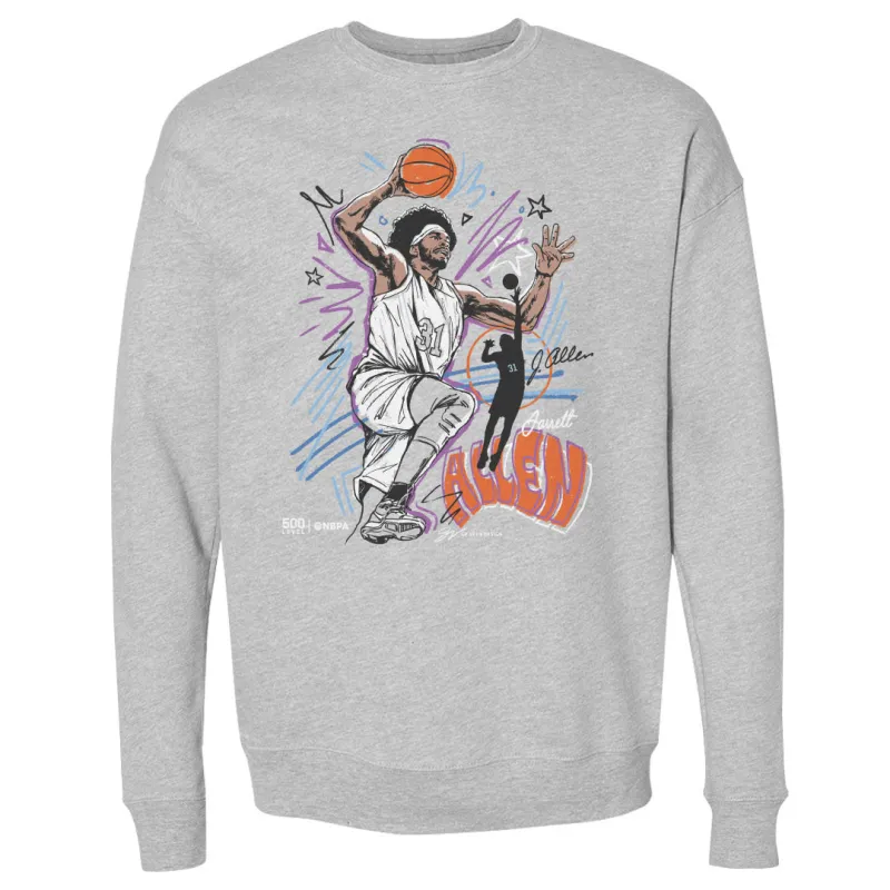Jarrett Allen Cleveland Scribble WHT sold by 500 Level