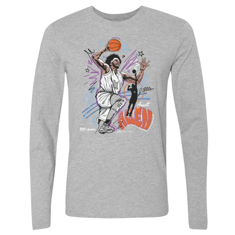 Jarrett Allen Cleveland Scribble WHT sold by 500 Level