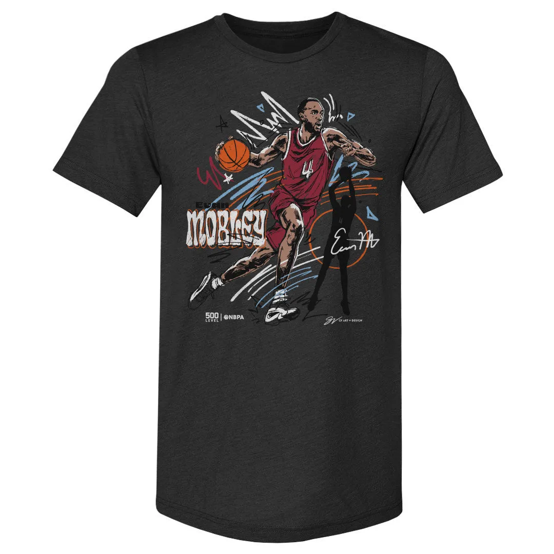 Evan Mobley Cleveland Scribble WHT sold by 500 Level product image thumbnail 2