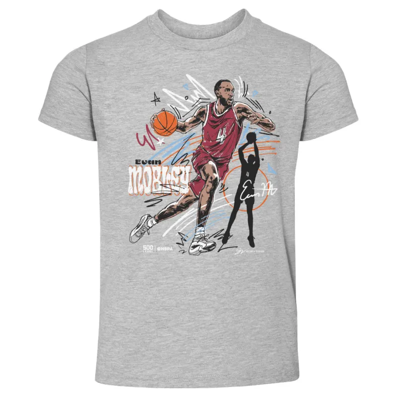 Evan Mobley Cleveland Scribble WHT sold by 500 Level
