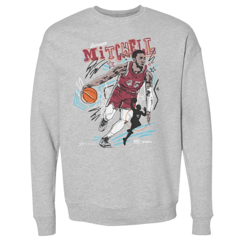 Donovan Mitchell Cleveland Scribble WHT sold by 500 Level