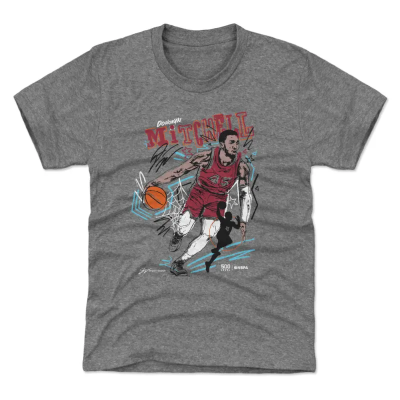 Donovan Mitchell Cleveland Scribble WHT sold by 500 Level
