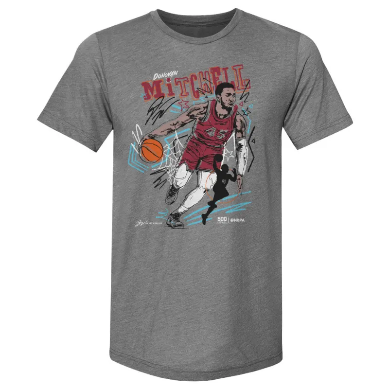 Donovan Mitchell Cleveland Scribble WHT sold by 500 Level