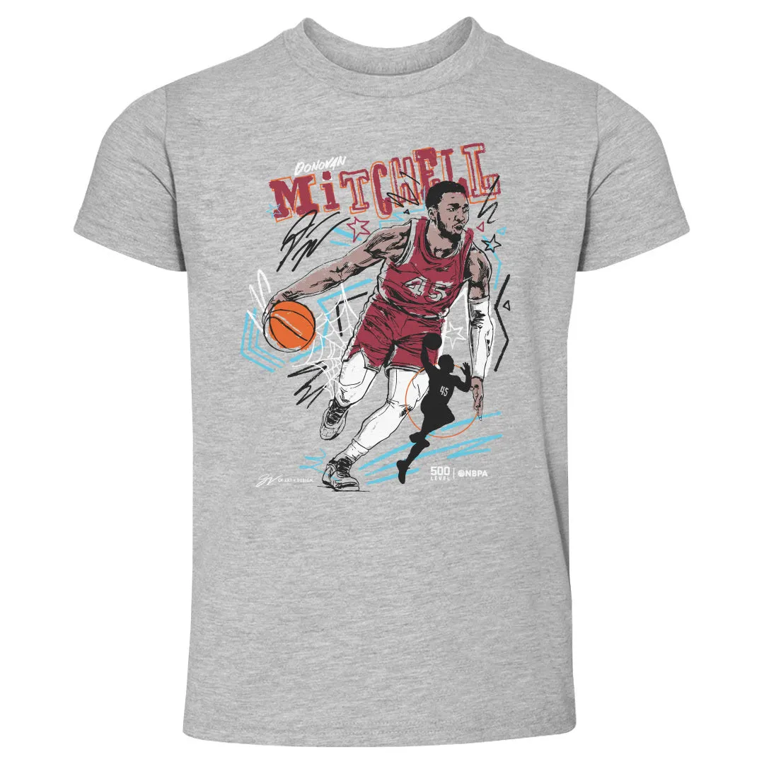 Donovan Mitchell Cleveland Scribble WHT sold by 500 Level