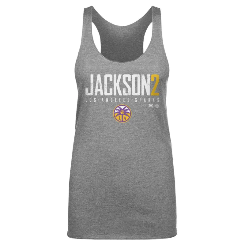 Rickea Jackson Los Angeles Sparks Elite WHT sold by 500 Level