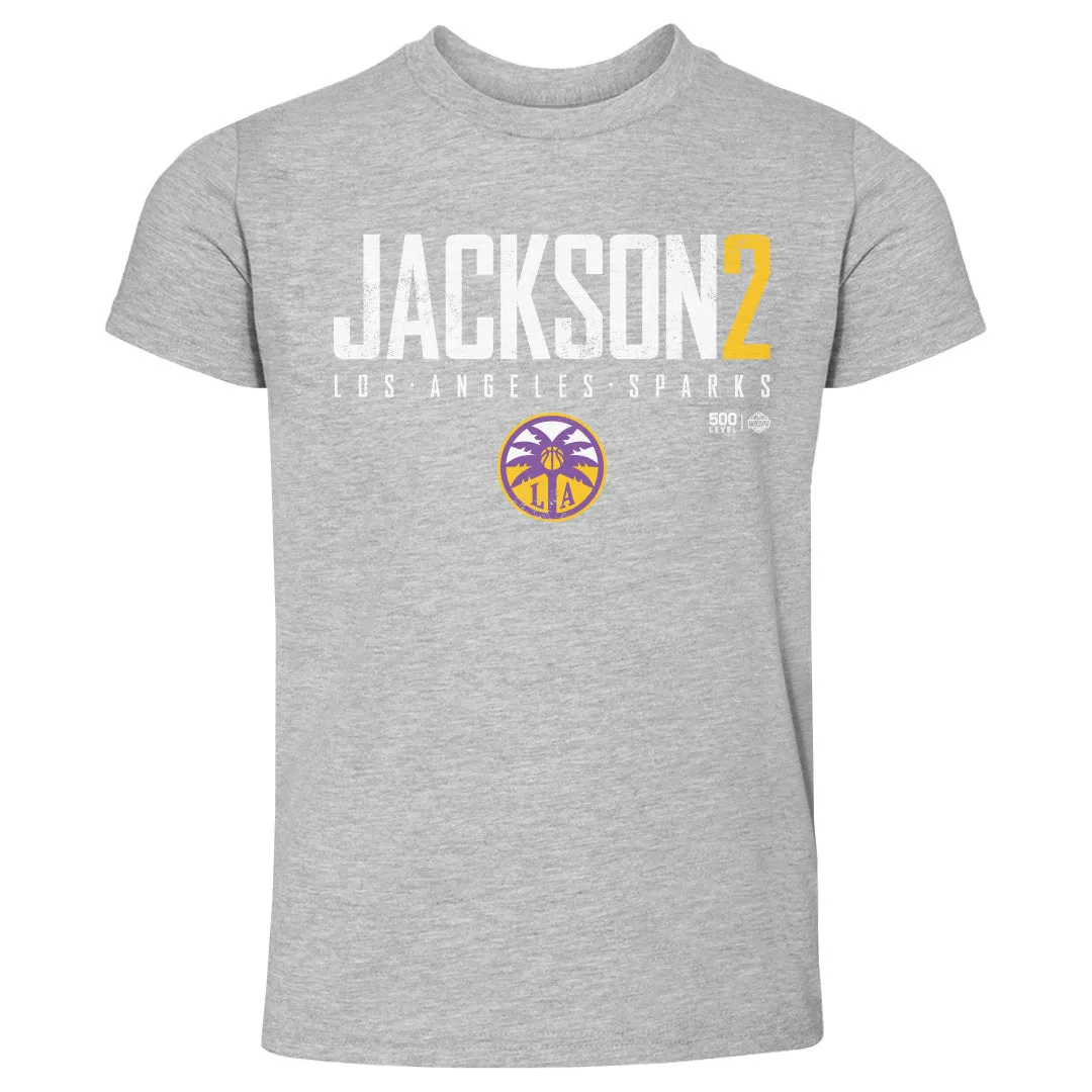 Rickea Jackson Los Angeles Sparks Elite WHT sold by 500 Level