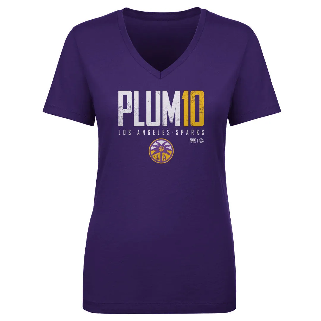 Kelsey Plum Los Angeles Sparks Elite WHT sold by 500 Level