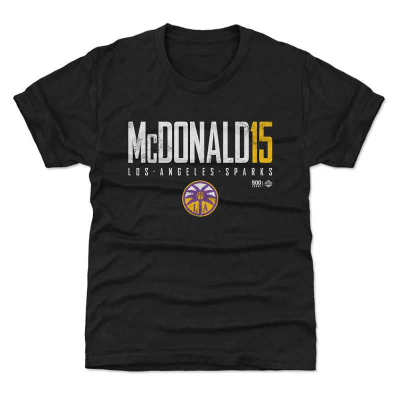 Aari McDonald Los Angeles Sparks Elite WHT sold by 500 Level
