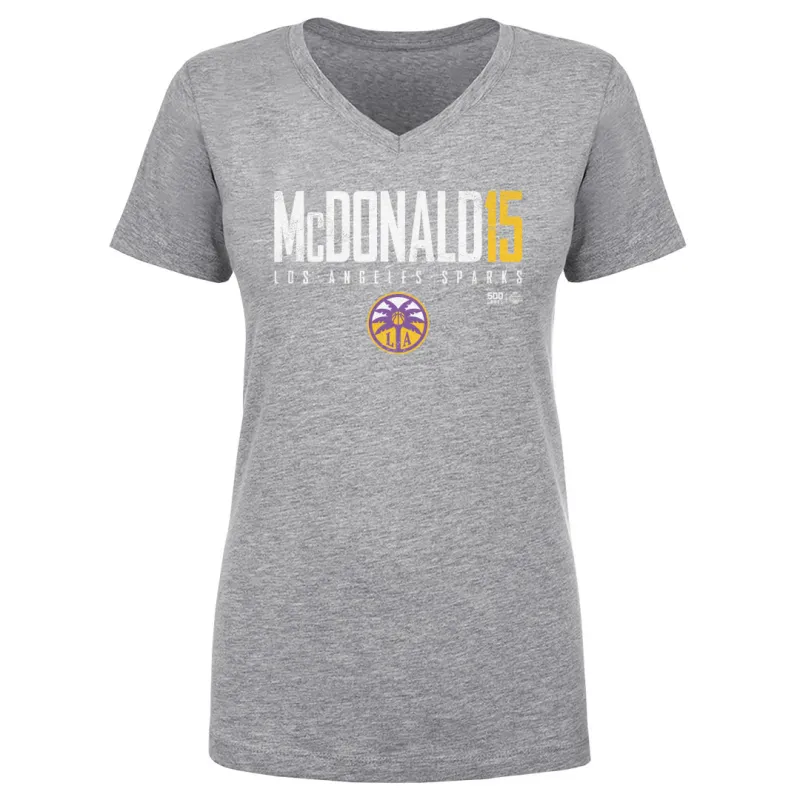 Aari McDonald Los Angeles Sparks Elite WHT sold by 500 Level