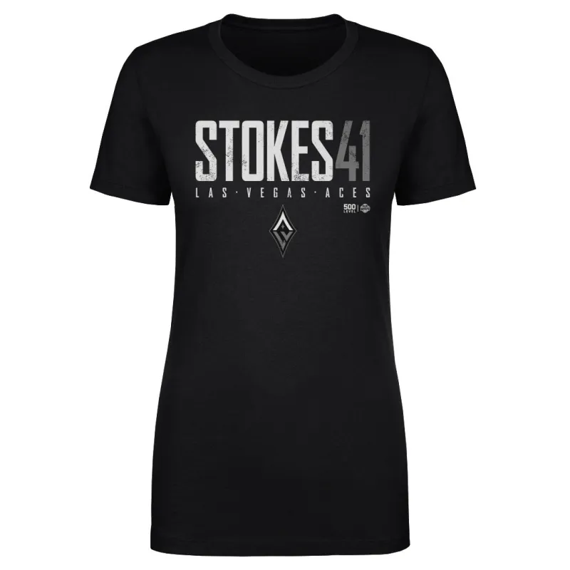 Kiah Stokes Las Vegas Aces Elite WHT sold by 500 Level