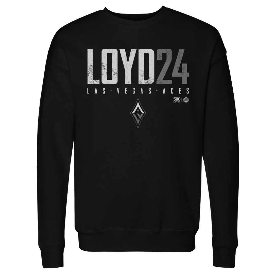 Jewell Loyd Las Vegas Aces Elite WHT sold by 500 Level