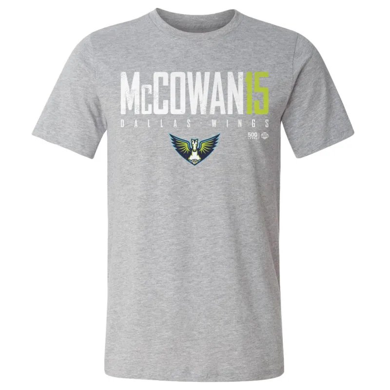Teaira McCowan Dallas Wings Elite WHT sold by 500 Level