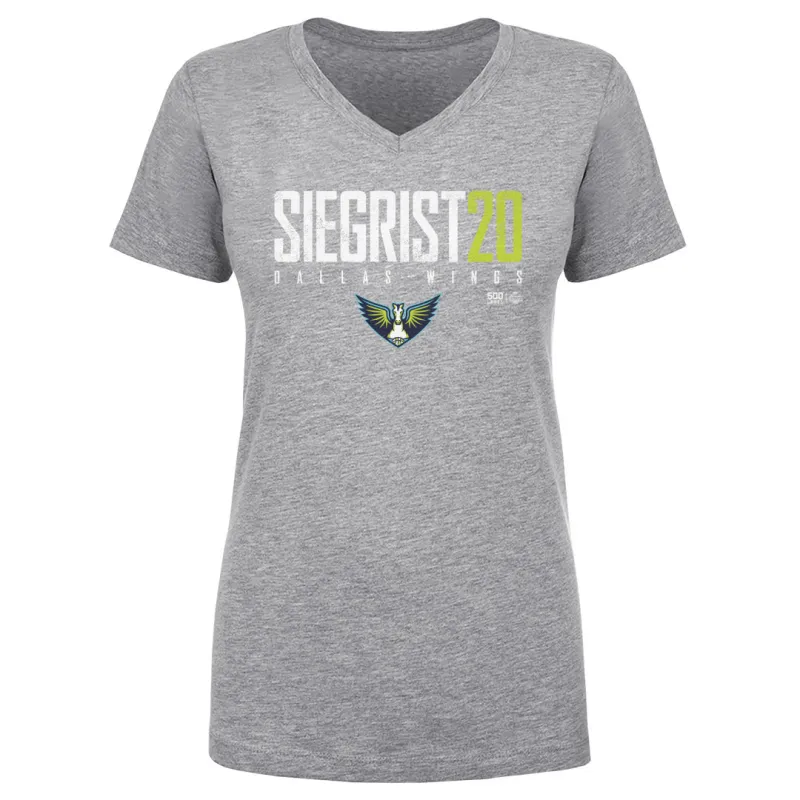 Maddy Siegrist Dallas Wings Elite WHT sold by 500 Level