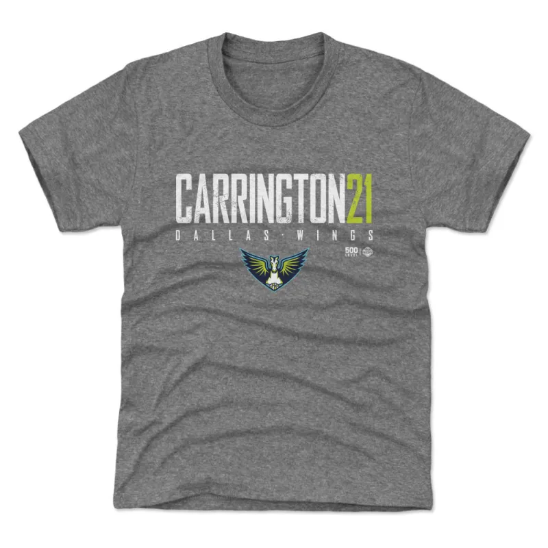 DiJonai Carrington Dallas Wings Elite WHT sold by 500 Level