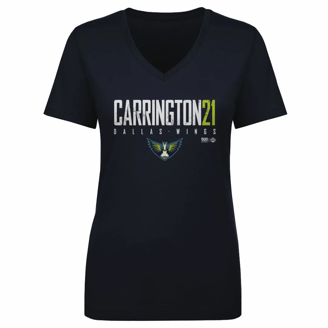 DiJonai Carrington Dallas Wings Elite WHT sold by 500 Level
