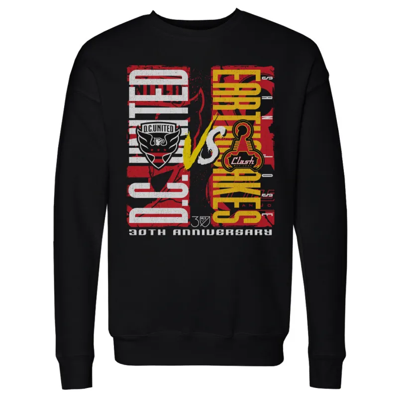 MLS 30th Anniversary D.C. United Vs. San Jose Earthquakes WHT sold by 500 Level