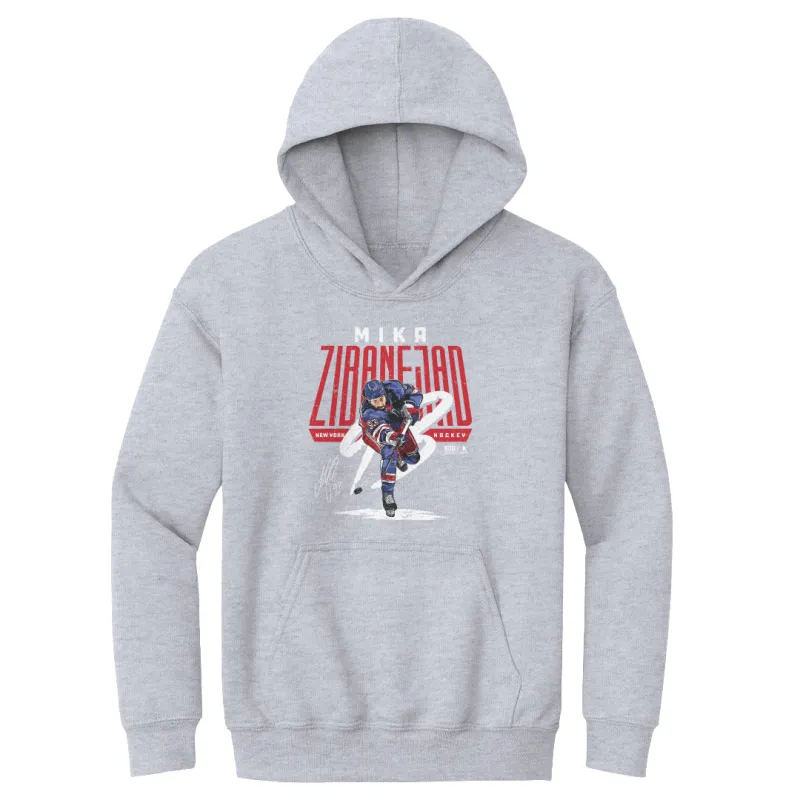 Mika Zibanejad New York R Wrister WHT sold by 500 Level