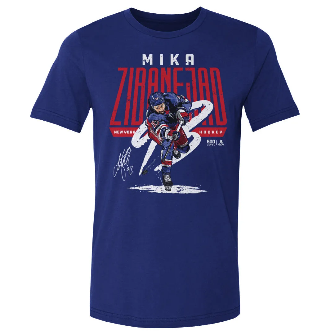 Mika Zibanejad New York R Wrister WHT sold by 500 Level product image thumbnail 2
