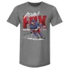 Adam Fox New York R Player Name WHT sold by 500 Level