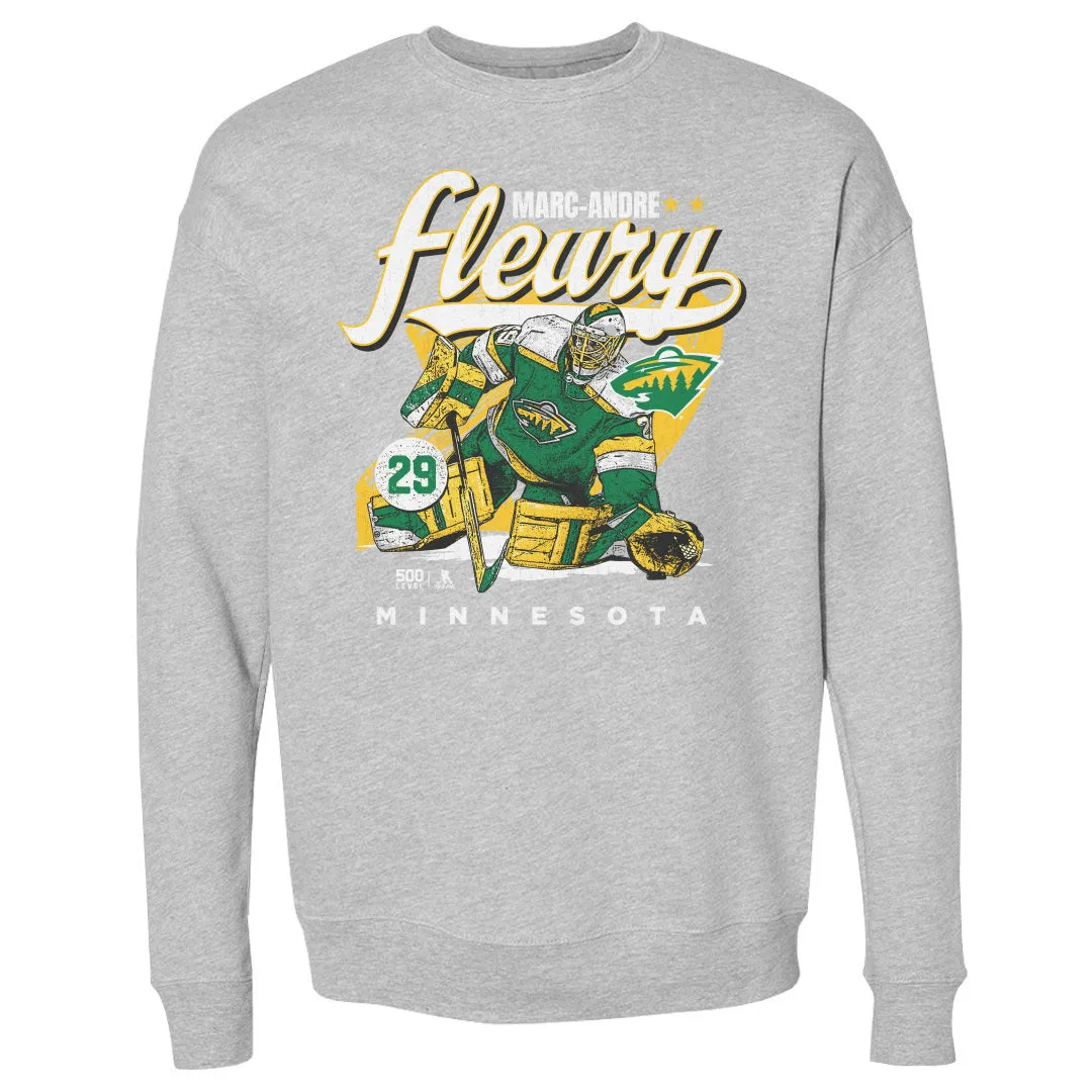 Marc-Andre Fleury Minnesota Wild Retro WHT sold by 500 Level