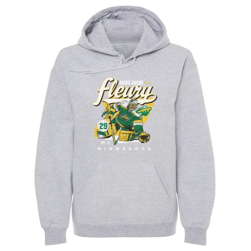 Marc-Andre Fleury Minnesota Wild Retro WHT sold by 500 Level