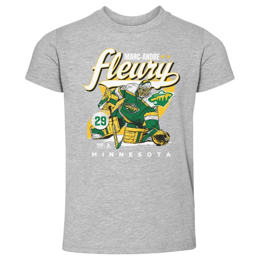 Marc-Andre Fleury Minnesota Wild Retro WHT sold by 500 Level