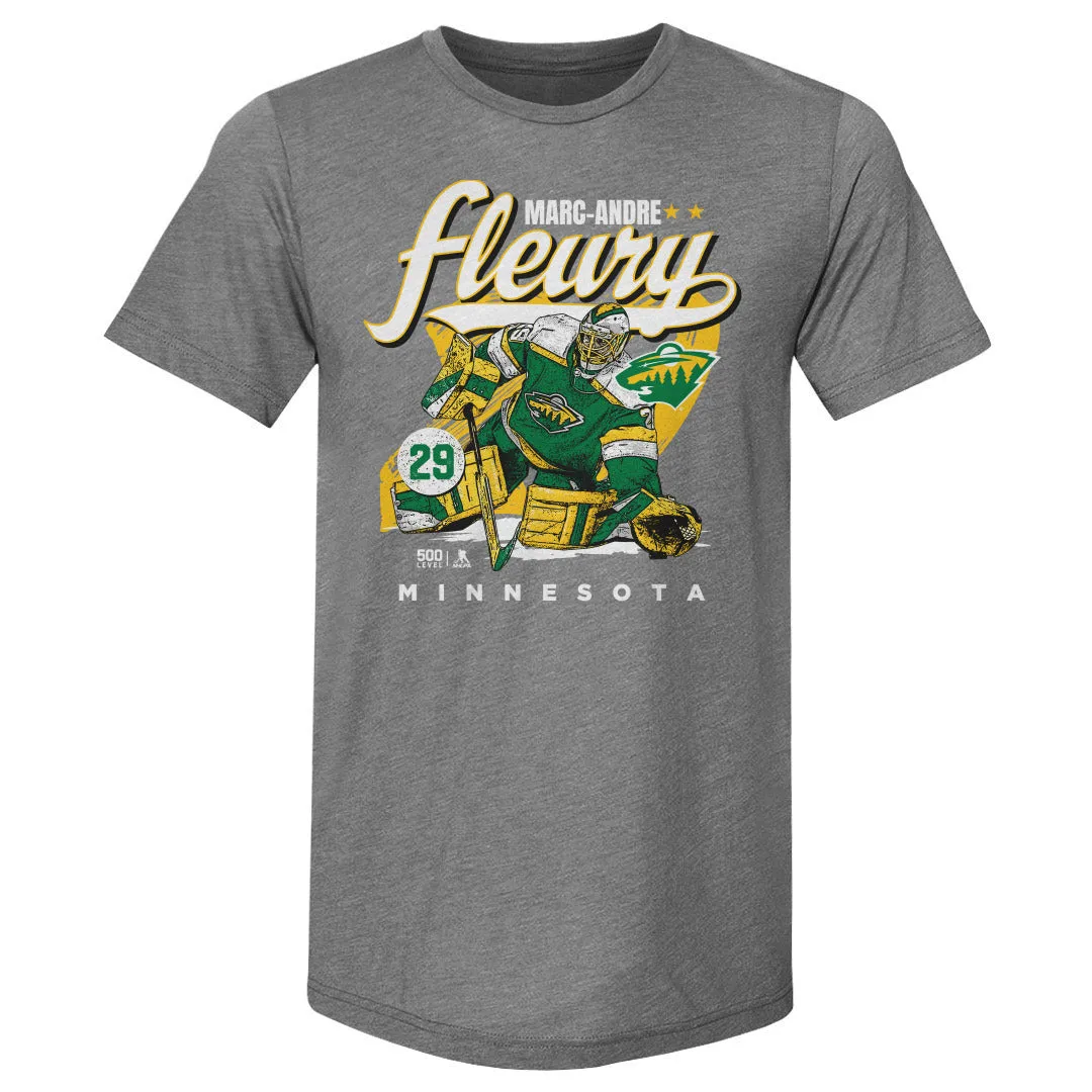 Marc-Andre Fleury Minnesota Wild Retro WHT sold by 500 Level product image thumbnail 2
