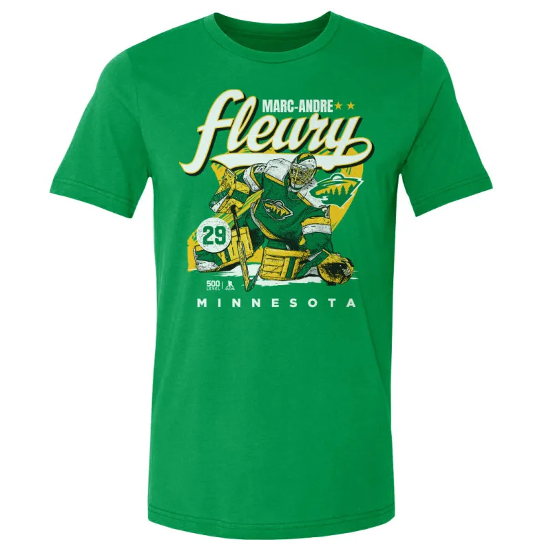 Marc-Andre Fleury Minnesota Wild Retro WHT sold by 500 Level