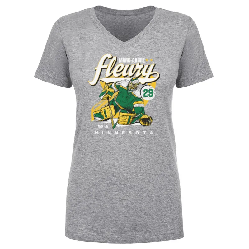 Marc-Andre Fleury Minnesota Retro WHT sold by 500 Level