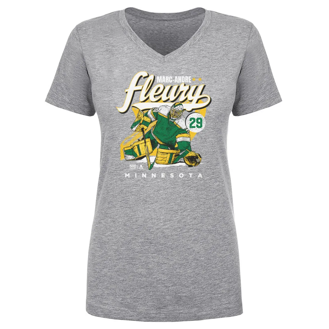 Marc-Andre Fleury Minnesota Retro WHT sold by 500 Level