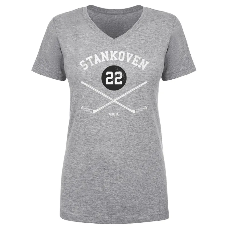 Logan Stankoven Carolina Sticks WHT sold by 500 Level
