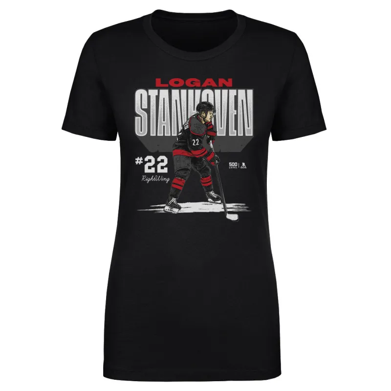 Logan Stankoven Carolina Poster WHT sold by 500 Level