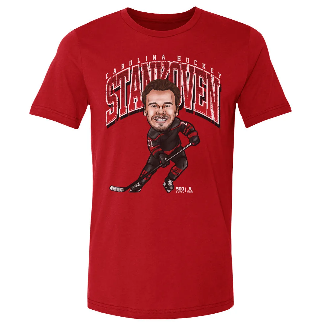 Logan Stankoven Carolina Cartoon WHT sold by 500 Level product image thumbnail 3