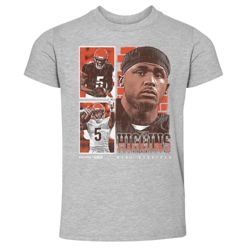 Tee Higgins Cincinnati Vintage WHT sold by 500 Level