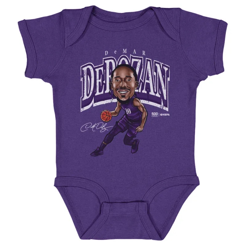 Demar DeRozan Sacramento Cartoon WHT sold by 500 Level
