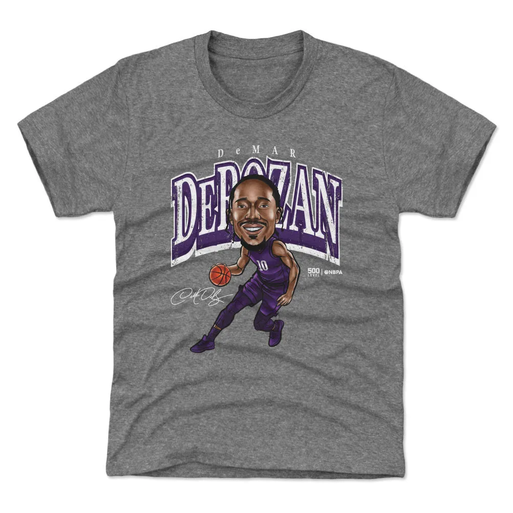 Demar DeRozan Sacramento Cartoon WHT sold by 500 Level