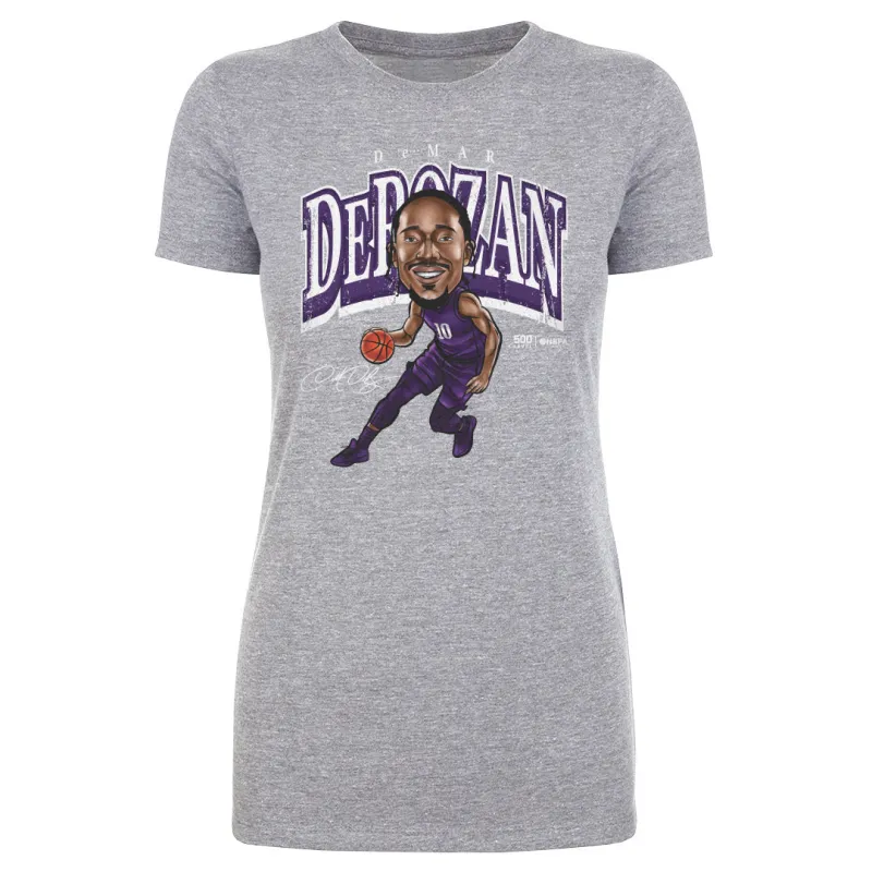 Demar DeRozan Sacramento Cartoon WHT sold by 500 Level