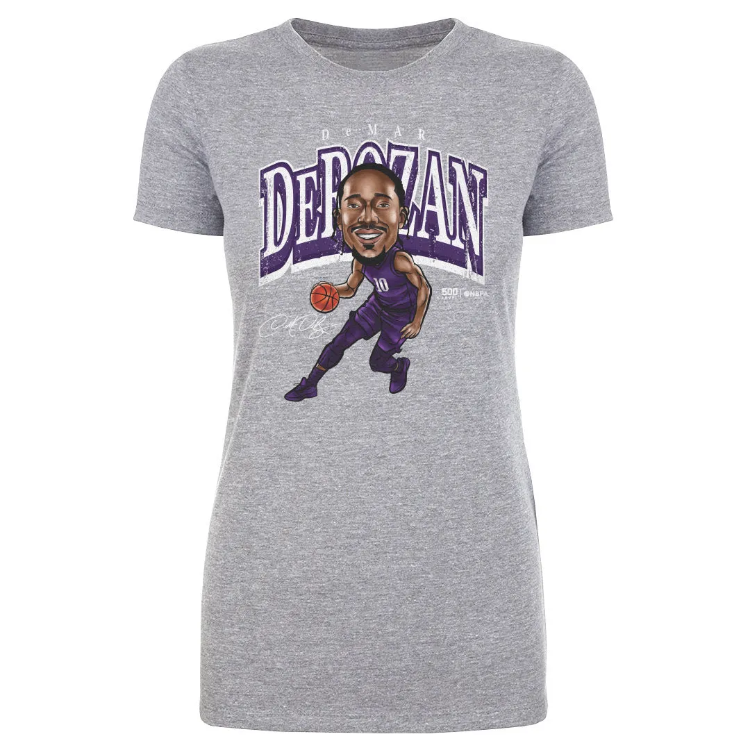 Demar DeRozan Sacramento Cartoon WHT sold by 500 Level