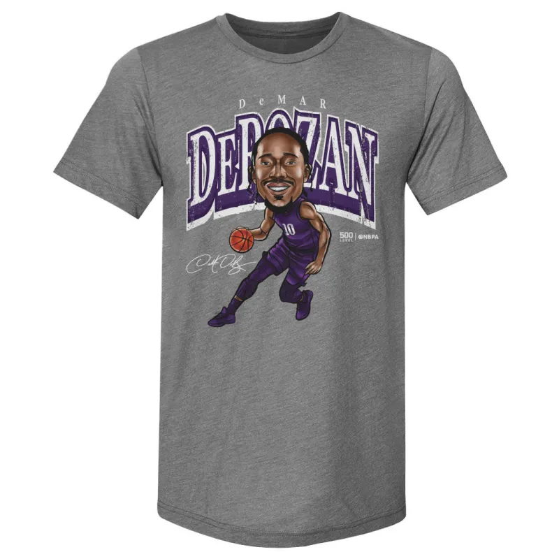 Demar DeRozan Sacramento Cartoon WHT sold by 500 Level