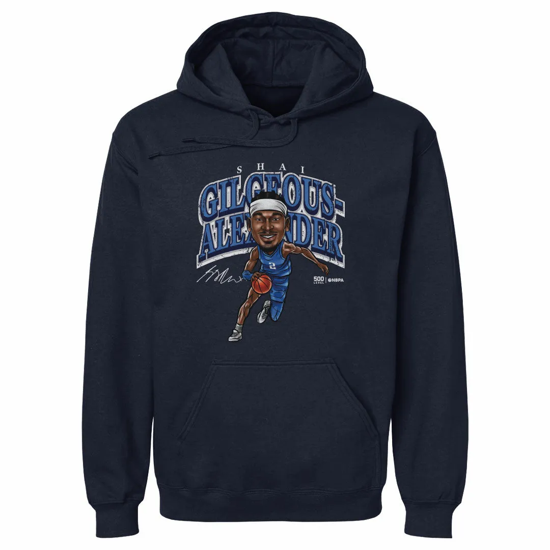 Shai Gilgeous-Alexander Oklahoma City Cartoon WHT sold by 500 Level product image thumbnail 3