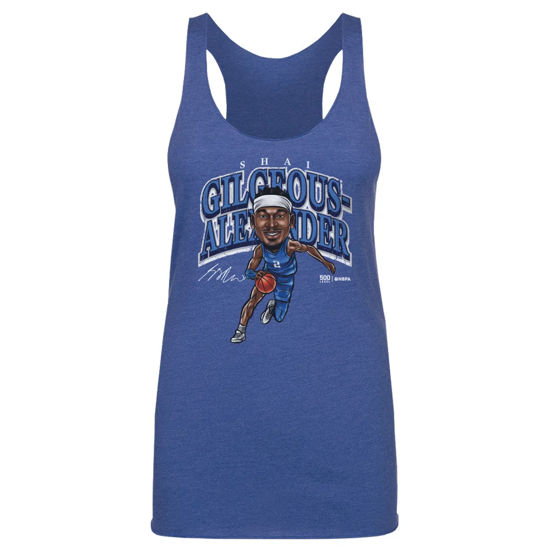 Shai Gilgeous-Alexander Oklahoma City Cartoon WHT sold by 500 Level product image thumbnail 3
