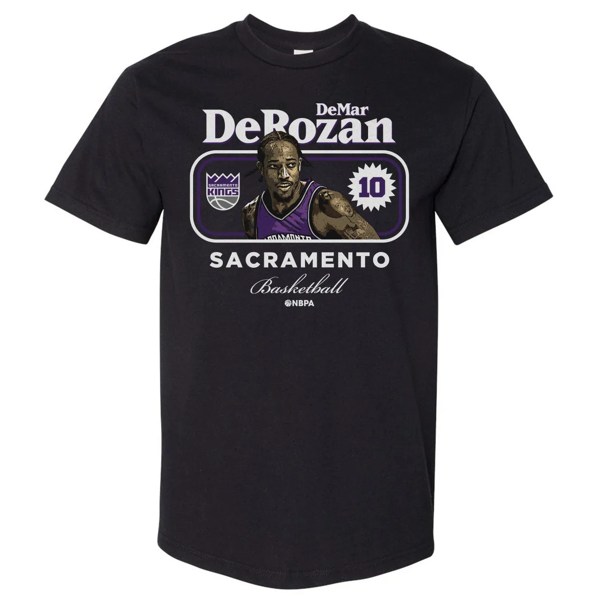 DeMar DeRozan Sacramento Kings Cover WHT sold by 500 Level