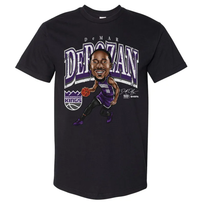 Demar DeRozan Sacramento Kings Cartoon WHT sold by 500 Level