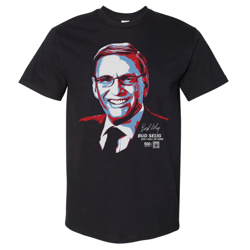 Bud Selig Commissioner Poster WHT sold by 500 Level