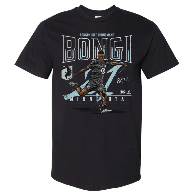 Bongokuhle Hlongwane Minnesota United Feature WHT sold by 500 Level